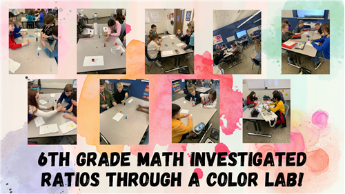  6th Math Ratios Color Lab